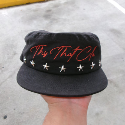 Chrome Star Millitary Hat