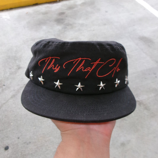 Chrome Star Millitary Hat