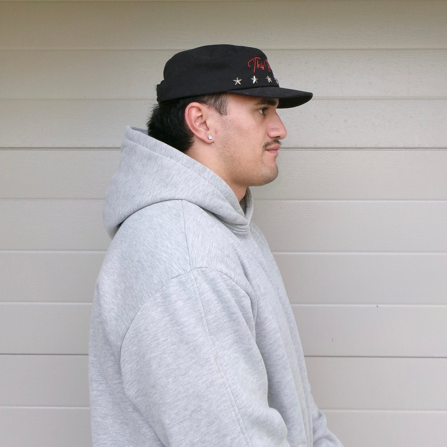 Chrome Star Millitary Hat