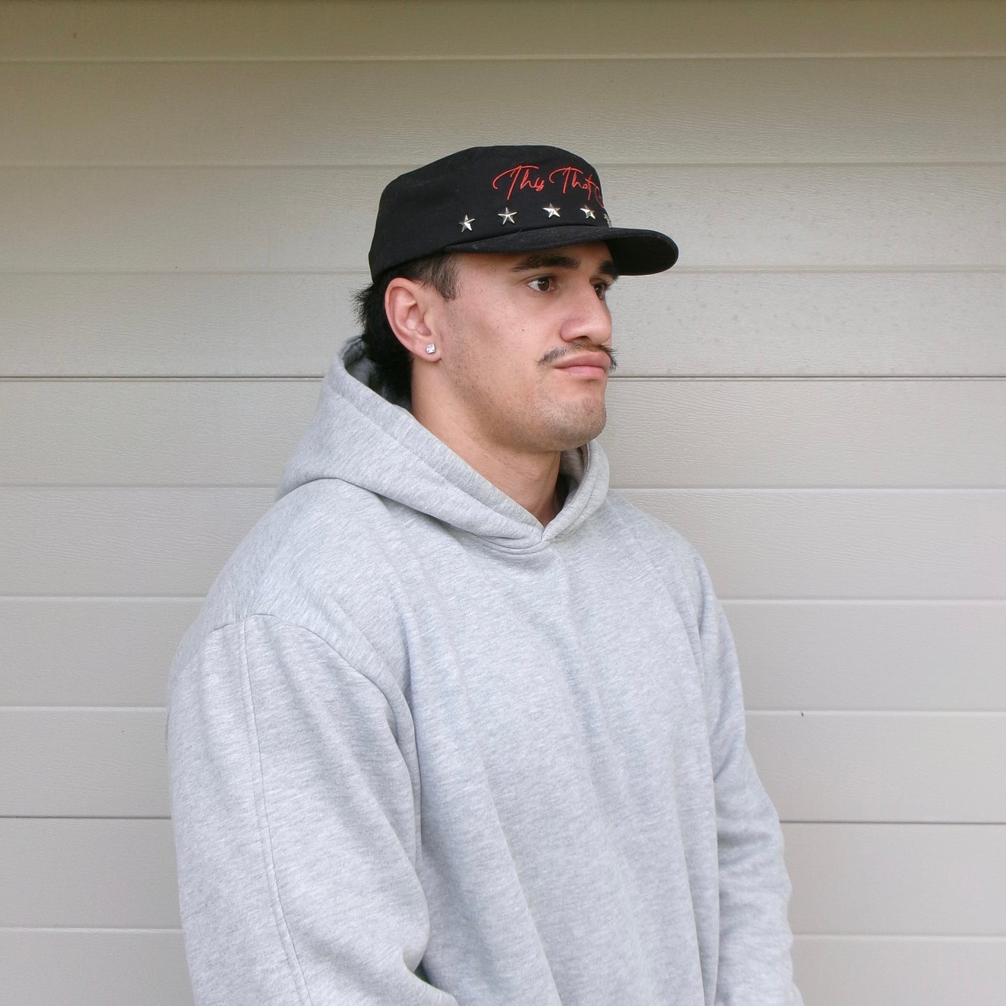 Chrome Star Millitary Hat